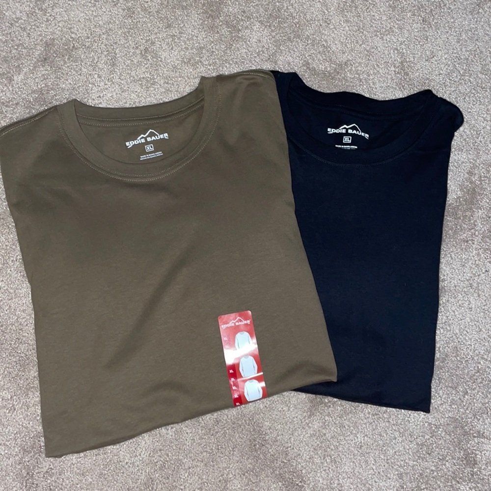 Eddie Bauer long sleeve shirts (2 pack)